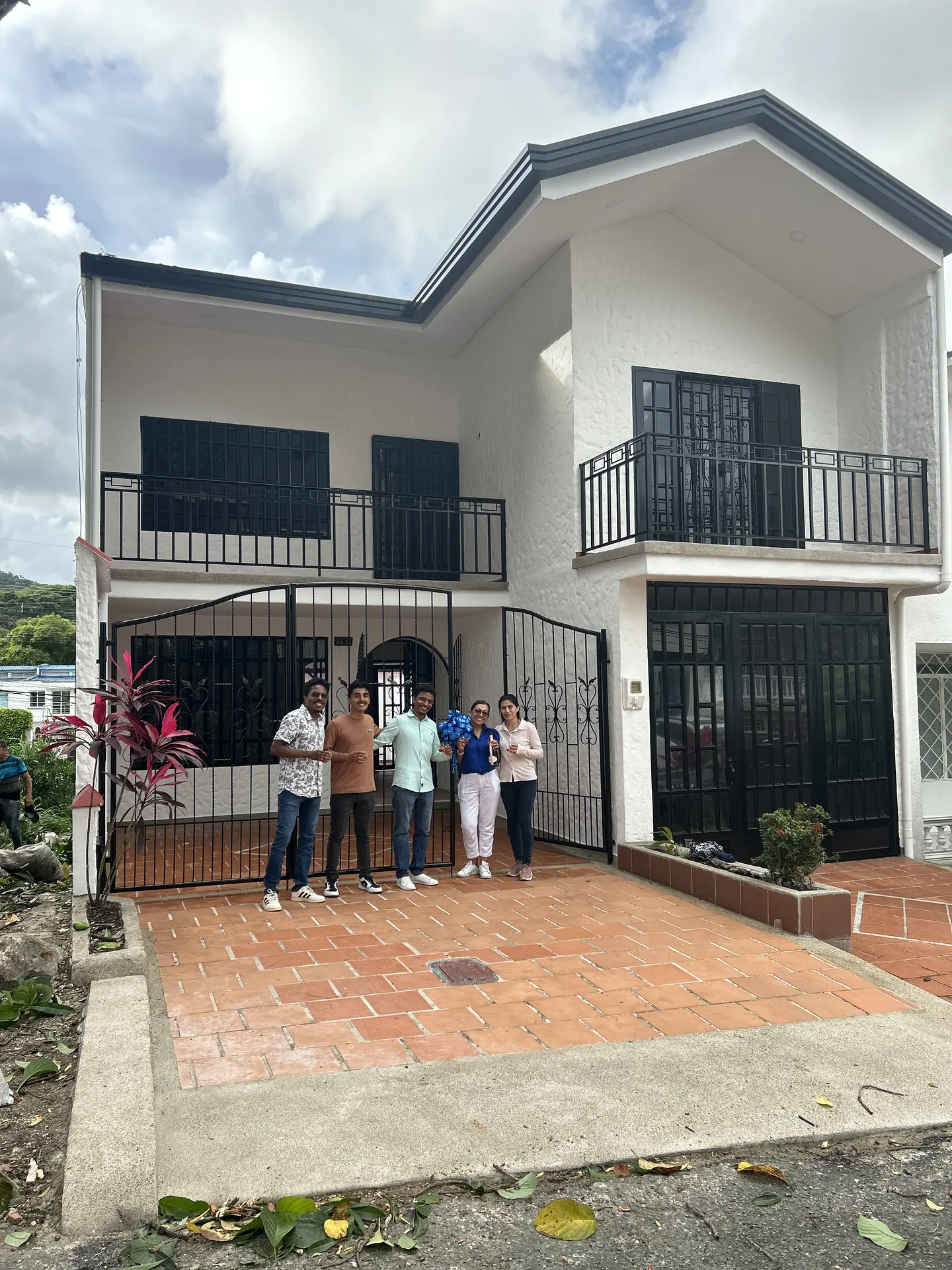 Casa terminada y entregada a la familia